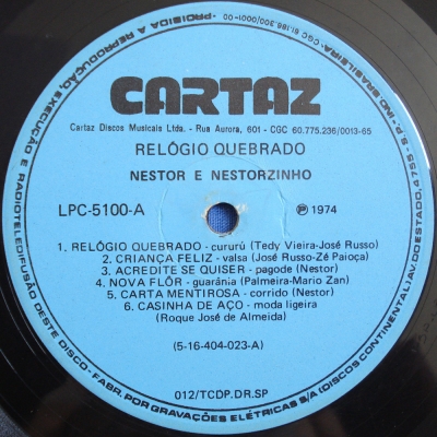 Nestor_ Nestorzinho_1974_Relogio_Quebrado